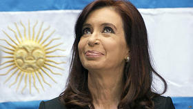 La presidenta de Argentina Cristina Fernández de Kirchner