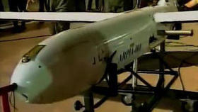 Ejemplar de avión no tripulado (drone), comprado por Chávez a Irán