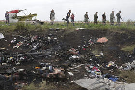 La investigación sobre el derribo del avión filipino en Ucrania es cada vez más difícil por los fuertes combates que se realizan en la zona