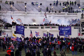 Foto del asalto al Capitolio en Washington ocurrido el 6 de enero del 2021