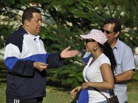 Una de las fotografías de Hugo Chávez divulgadas este martes. Foto: EuropaPress/ Estudios Revolución