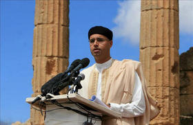 Seif el Islam, hijo del líder libio Muamar el Gadafi, afirmó que el país se encuentra “en una situación muy difícil”