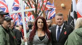 Miembros del grupo extremista Britain First