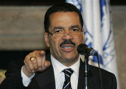 El secretario general de la Interpol, Ronald Noble.
