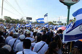 Marcha en Nicaragua