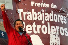 El fallecido exmandatario de Venezuela, Hugo Chávez