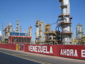 Instalación petrolera venezolana