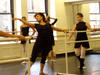 Caridad Martínez, durante una de sus clases en la Escuela de Ballet de Brooklyn