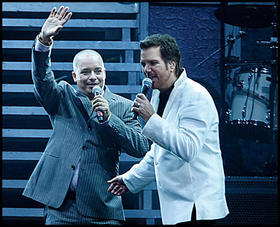Issac Delgado y Willy Chirino