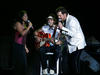 Gema Corredera, Luis Alberto Barbería y Willy Chirino
