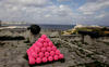 'Bubble Gum Cannionballs', instalación de los canadienses Annie Allard y Pierre Roy