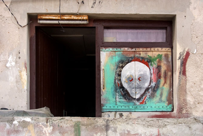 Retrato en la ventana
