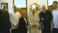 Encuentro de Benedicto XVI con Fidel Castro, esposa e hijos