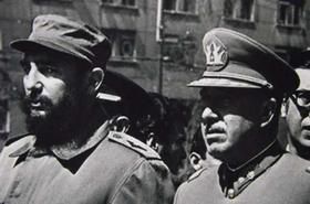 Fidel Castro y Augusto Pinochet