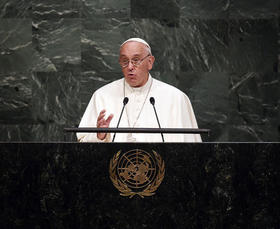 El Papa Francisco en Naciones Unidas