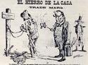 Caricatura contra la Enmienda Platt