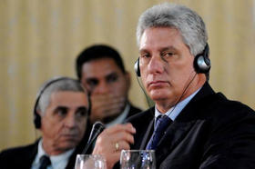Miguel Mario Díaz-Canel Bermúdez, primer vicepresidente del Consejo de Estado y de Ministros de Cuba