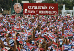 Manifestación por el 26 de Julio: ¿el poder del pueblo? (AP) Manifestación por el 26 de Julio: ¿el poder del pueblo? (AP)