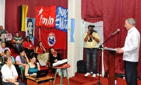 “Encuentro hemisférico por defender la soberanía y conquistas sociales” celebrado en Cuba