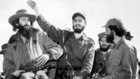 Camilo Cienfuegos, Fidel Castro y Huber Matos