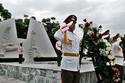 Ofrenda floral en el Mausoleo al Soldado Internacionalista Soviético en Cuba