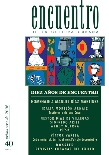 Portada del número 40. Portada del número 40.