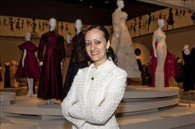 La diseñadora Isabel Toledo en el Museo Instituto de la Moda de Nueva York, el 16 de junio de 2009. (EFE)