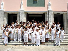 Las Damas de Blanco en esta imagen de archivo