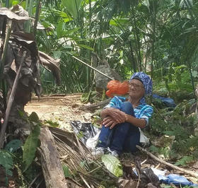 Eneida Milián en la selva de Darián