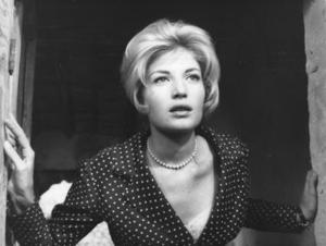 Monica Vitti en La aventura.