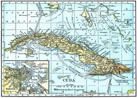 División político-administrativa de la Isla vigente hasta 1977.