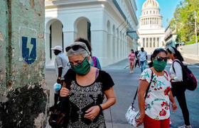 Cuba, coronavirus, escena cotidiana