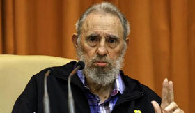 Fidel Castro en esta foto de archivo