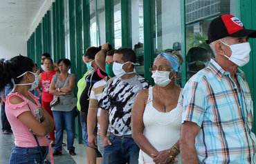 Coronavirus en Santa Clara, Cuba, en esta foto de archivo