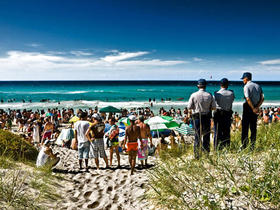 Playa 'Mi Cayito' (La Habana), de la serie 'Conducta Impropia', de Alejandro González.