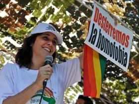 Mariela Castro participa en la sexta jornada contra la homofobia que se celebra en la Isla