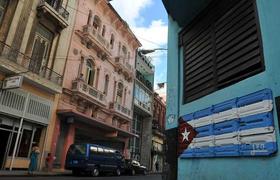 Vista de un sector residencial en La Habana