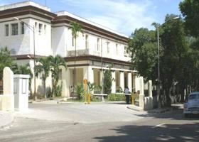 Cuerpo de guardia del Hospital Calixto García en La Habana