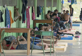 Cubanos varados en Costa Rica