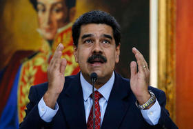 Presidente venezolano Nicolás Maduro