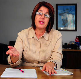 La viceministra Marta Elena Feitó Cabrera