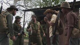 Escena de alzados en la serie La Otra Guerra, de la televisión cubana