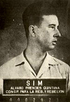 Álvaro Prendes en una imagen de presidiario del SIM.