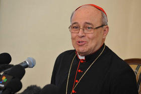 El cardenal Jaime Ortega