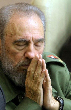 El ex gobernante cubano Fidel Castro