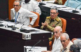Raúl Castro en la Asamblea Nacional del Poder Popular