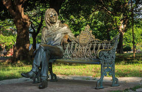 Estatua de John Lennon en La Habana