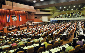 La Asamblea Nacional del Poder Popular en Cuba
