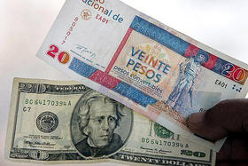 Dinero en Cuba