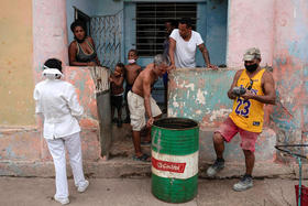 Epidemia de coronavirus en Cuba, en esta foto de archivo